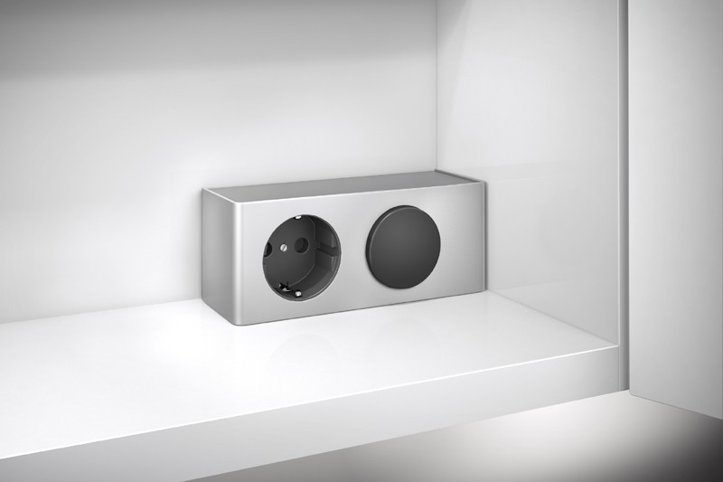 Badezimmer Spiegelschrank Energiebox für Beleuchtung